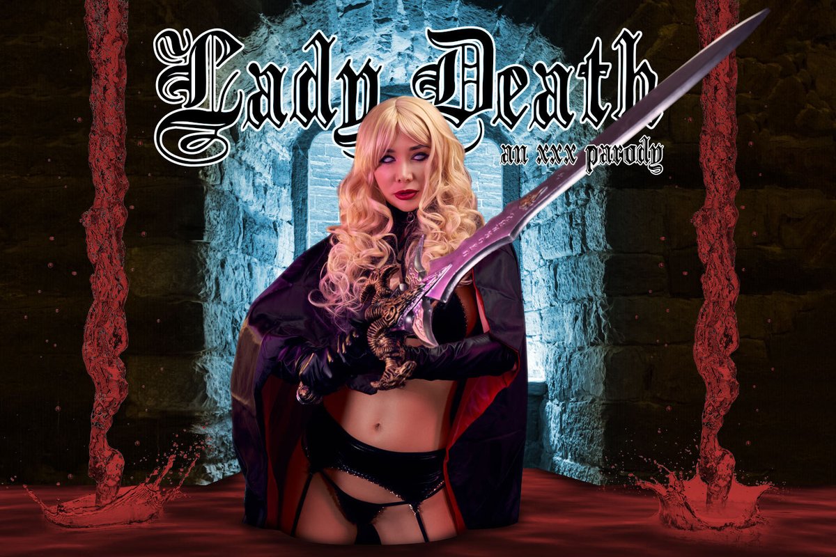 [VRCosplayX.com] Polina Maxim (Lady Death A XXX Parody / 05.04.2021) [2021 г., Anal, Big Tits, Blonde, Blowjob, Boots, Comics, Contacts, Cosplay, Cowgirl, Cum in Mouth, Doggy Style, Garter Belt, Handjob, Missionary, Parody, POV, Reverse Cowgirl, Stockings