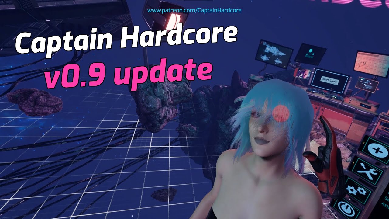 Captain Hardcore ver 0.9 [InProgress, 0.9] (AntiZero) [uncen] [2021, 3D, SLG, Animation, Sci-Fi, Constructor, Clothes Changing, Male Hero, Pink hair, Big tits, Touching, BDSM, Sex Toys, Oral sex, Masturbation, VR, UE4] [eng]