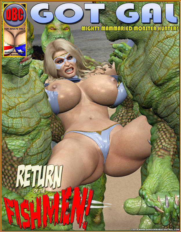 DangerBabeCentral - Return of the Fishmen 3D Porn Comic