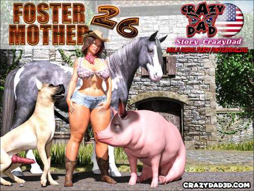 CrazyDad3D - Foster Mother 26 3D Porn Comic