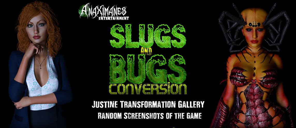 [The Anax] Slugs and Bugs: Conversion - Justine 3D Porn Comic