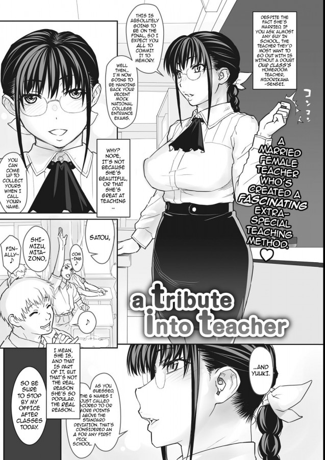 Kiriyama Taichi - A tribute into teacher Hentai Comics