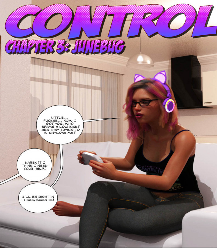 Squidz - CONTROL 3: Junebug 3D Porn Comic