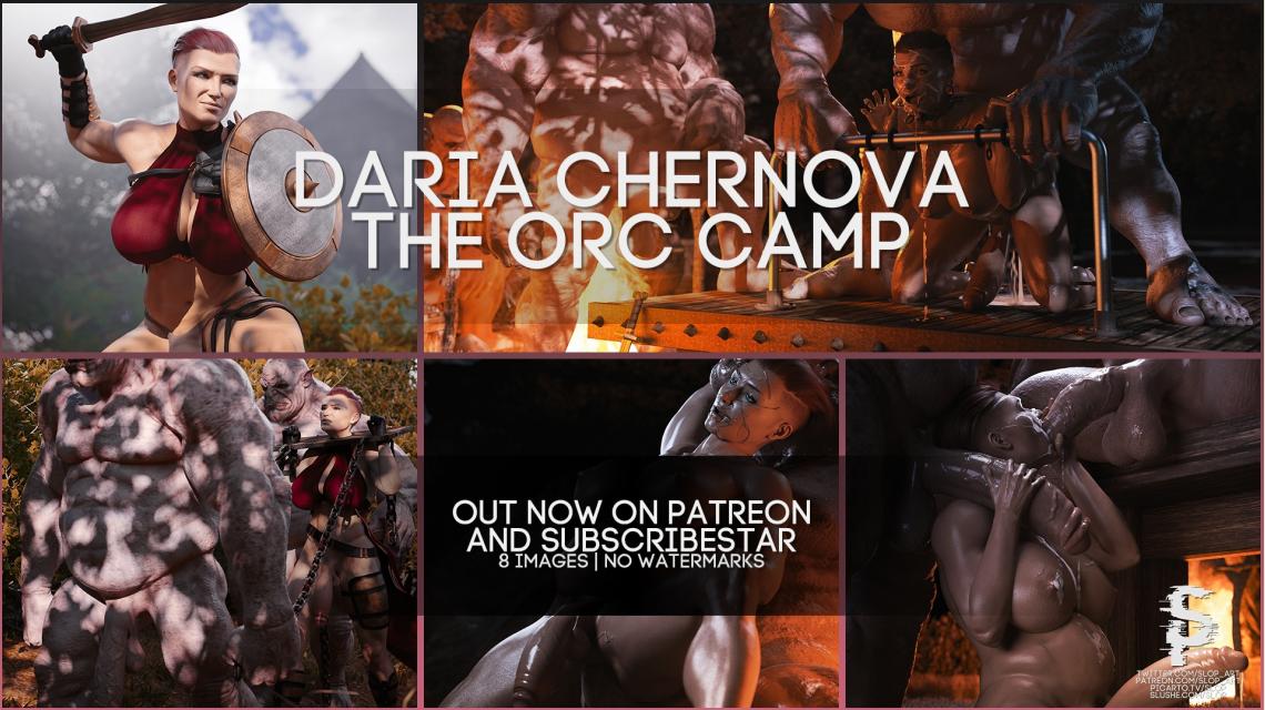 SloP - The Orc Camp 3D Porn Comic