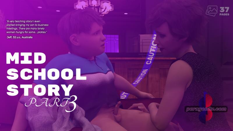 Paragon8z - Mid School Story 3 3D Porn Comic