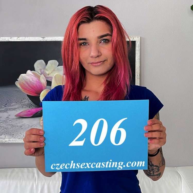 [CzechSexCasting.com / PornCZ.com] Katrin, Steve Q (He made her horny / 206) [2021-05-26, blowjob, hardcore, natural, cumshot, tattoos, rimming, 1080p]