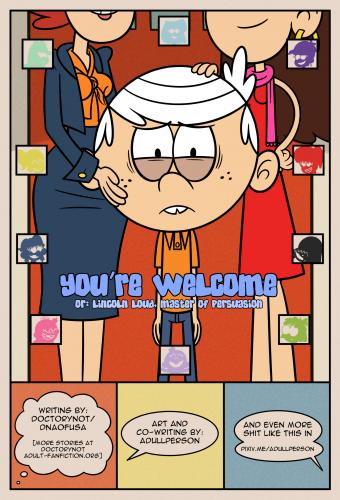 ADullPerson - Youre Welcome Porn Comics