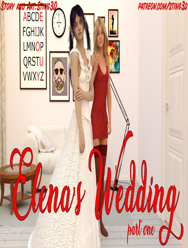 Sting3D - Elena's Wedding 1 3D Porn Comic