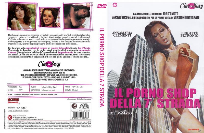 Il porno shop della settima strada / Порномагазин на 7-й улице (Joe D Amato, Kristal Film) [1979 г., Thriller, DVD5] (Annamaria Clementi, Brigitte Petronio) [rus]