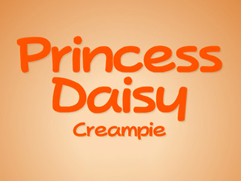PeachyPop34 - Princess Daisy Creampie Final Porn Game