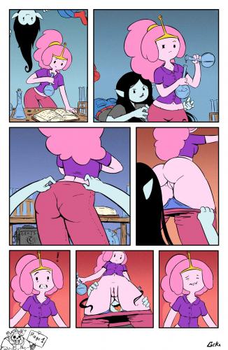 Gekasso - Bubbleline XXX Comic (Adventure Time) Porn Comic