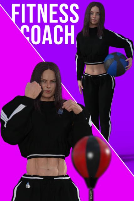 GiantPoser - Fitness Coach 3D Porn Comic