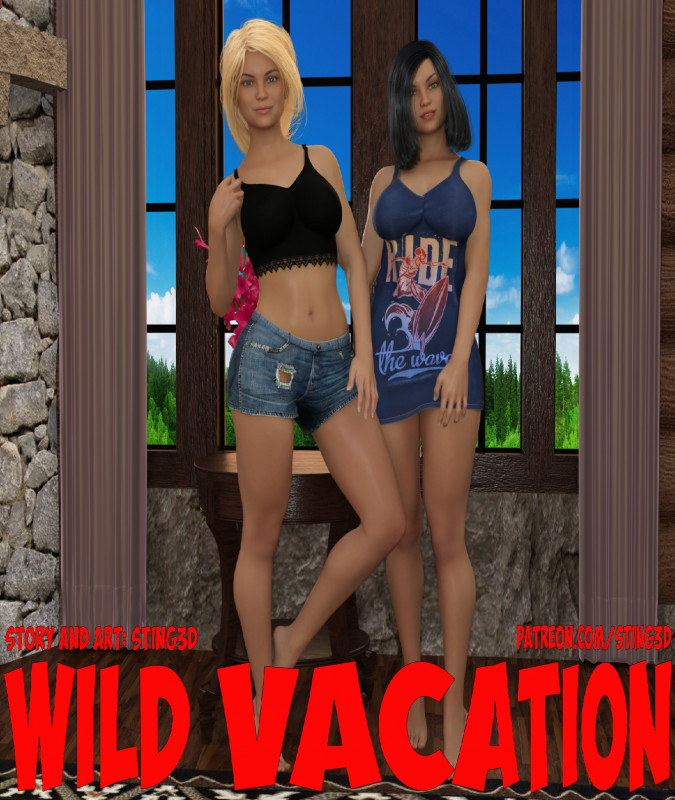 Sting3D - Wild Vacation 3D Porn Comic