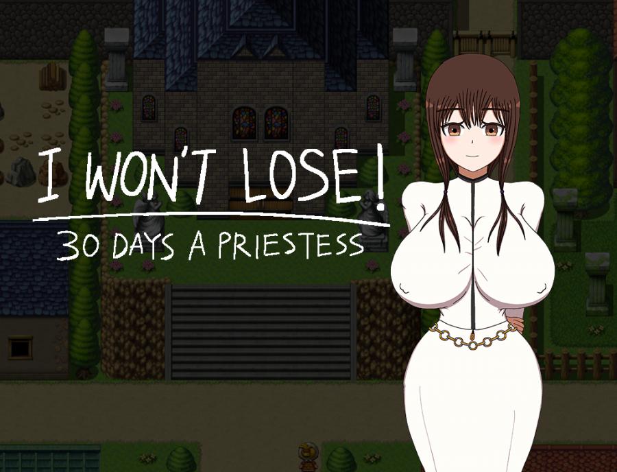 I WON'T LOSE! ~30 DAYS A PRIESTESS Final by Little Boy Porn Game
